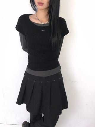 Posie Warm Round Half Tee