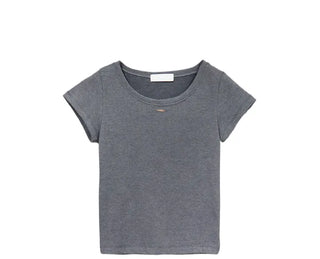 Posie Warm Round Half Tee