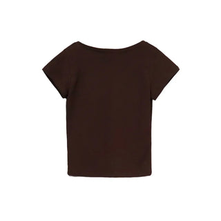 Posie Warm Round Half Tee