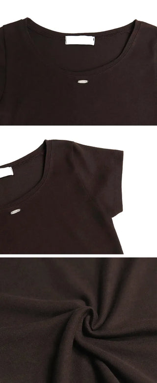Posie Warm Round Half Tee