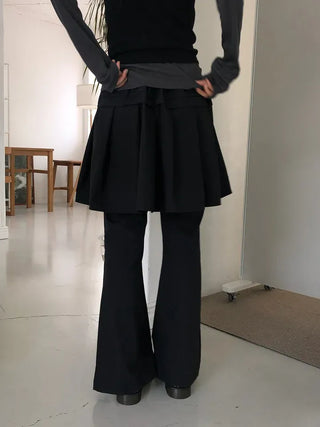 Fleet Eyelet Pleated Pants