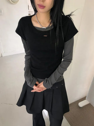 Fleet Eyelet Pleated Pants