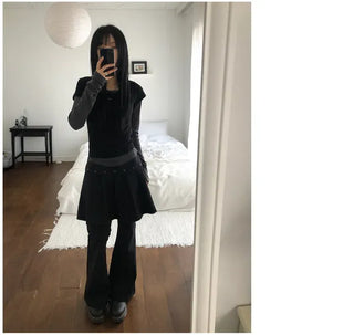 Fleet Eyelet Pleated Pants
