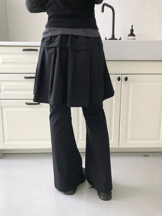 Fleet Eyelet Pleated Pants
