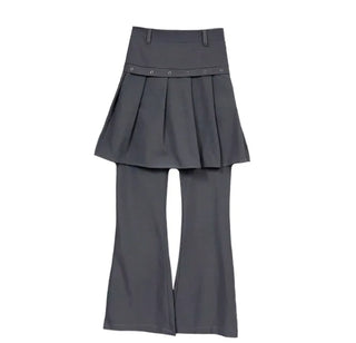 Fleet Eyelet Pleated Pants