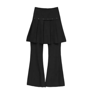 Fleet Eyelet Pleated Pants