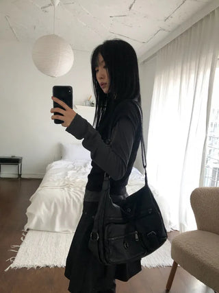 Buckle Vintage Two-Way Bag