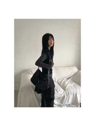 Buckle Vintage Two-Way Bag