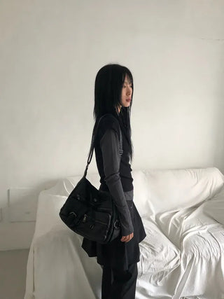 Buckle Vintage Two-Way Bag
