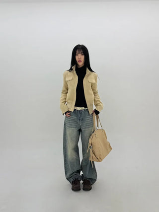 Duffy Brush Wide Jeans