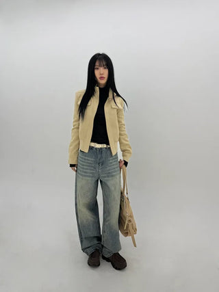 Duffy Brush Wide Jeans
