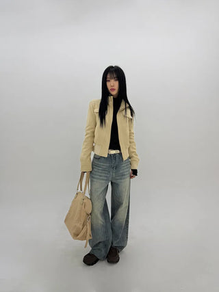 Duffy Brush Wide Jeans