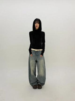 Duffy Brush Wide Jeans