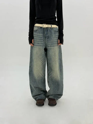 Duffy Brush Wide Jeans
