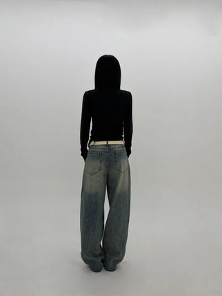 Duffy Brush Wide Jeans
