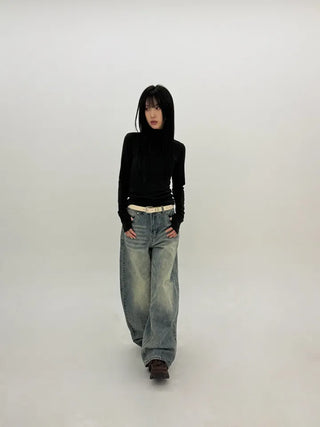 Duffy Brush Wide Jeans