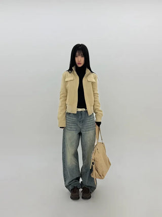 Duffy Brush Wide Jeans