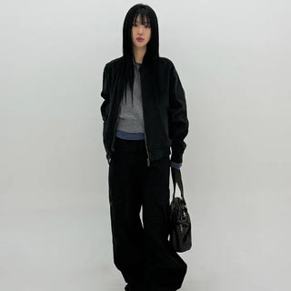 Down Cut Varsity Jacket