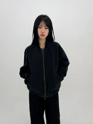 Down Cut Varsity Jacket