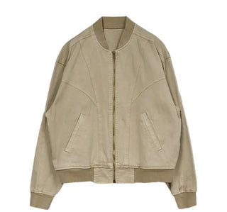 Down Cut Varsity Jacket