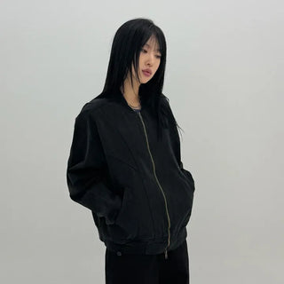 Down Cut Varsity Jacket