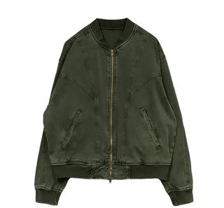 Down Cut Varsity Jacket