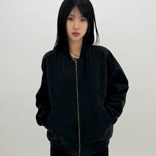 Down Cut Varsity Jacket