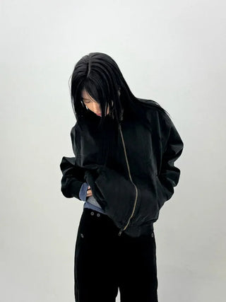 Down Cut Varsity Jacket