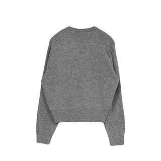 Distressed V-neck Knit