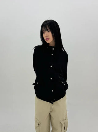 Beanb Studded Cotton Jacket