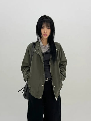 Beanb Studded Cotton Jacket