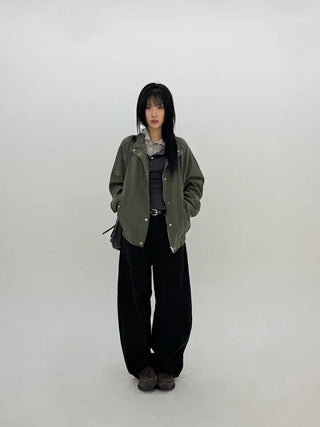 Beanb Studded Cotton Jacket