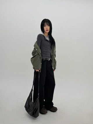 Beanb Studded Cotton Jacket