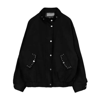 Beanb Studded Cotton Jacket