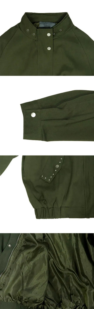 Beanb Studded Cotton Jacket