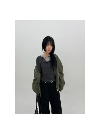 Pullover Hooded Long Sleeve