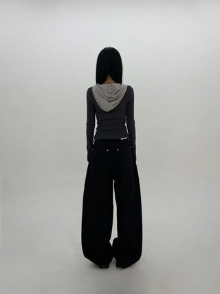Pullover Hooded Long Sleeve