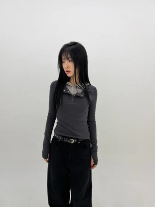 Pullover Hooded Long Sleeve