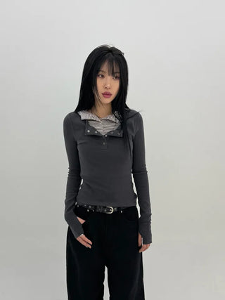 Pullover Hooded Long Sleeve
