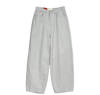 Slub Cotton Wide Pants