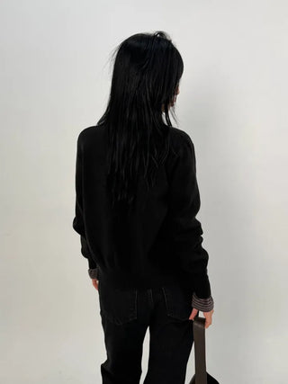Fault V-neck Knit Cardigan