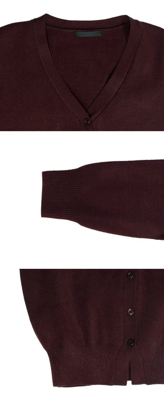 Fault V-neck Knit Cardigan