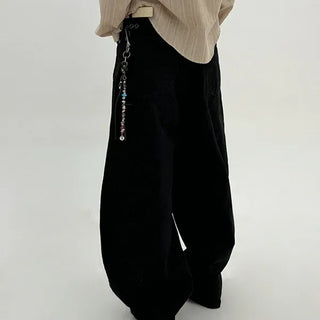 York eyelet balloon pants