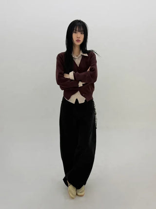 York eyelet balloon pants