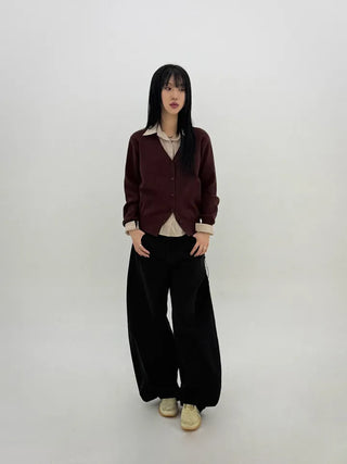 York eyelet balloon pants