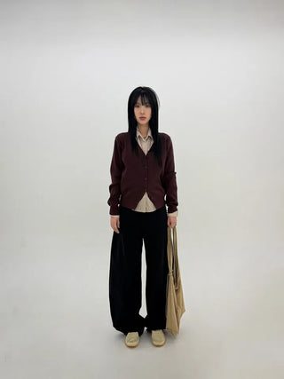 York eyelet balloon pants
