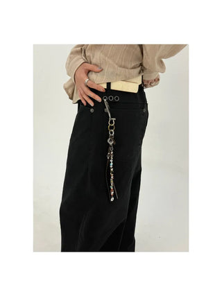 York eyelet balloon pants