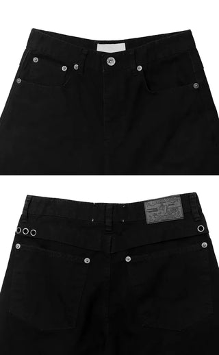 York eyelet balloon pants