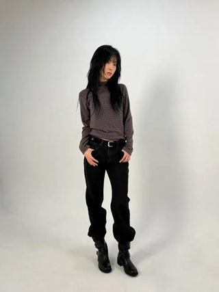 Lia Half Turtleneck Long Sleeve
