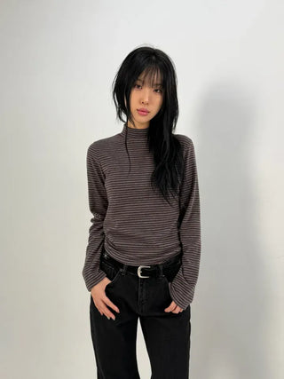 Lia Half Turtleneck Long Sleeve